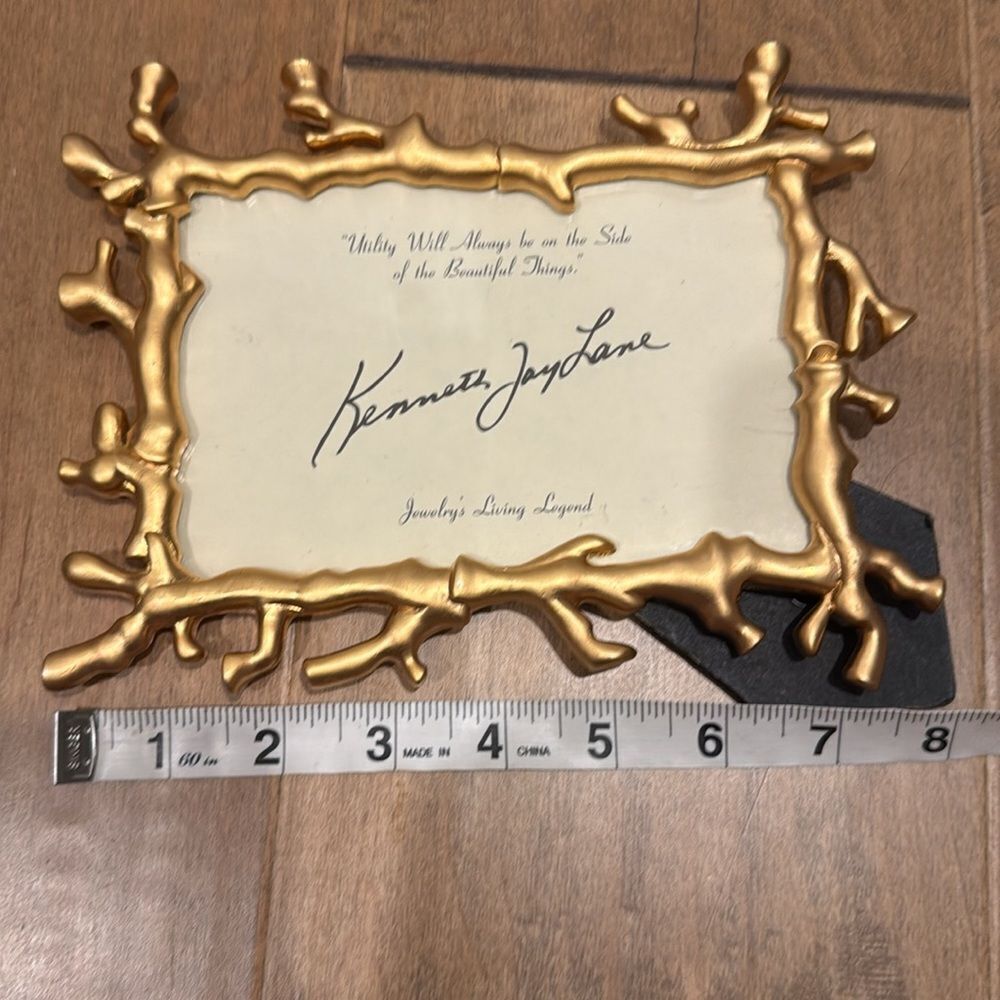Kenneth Jay Lane Gold Frame - Picture 4 of 5